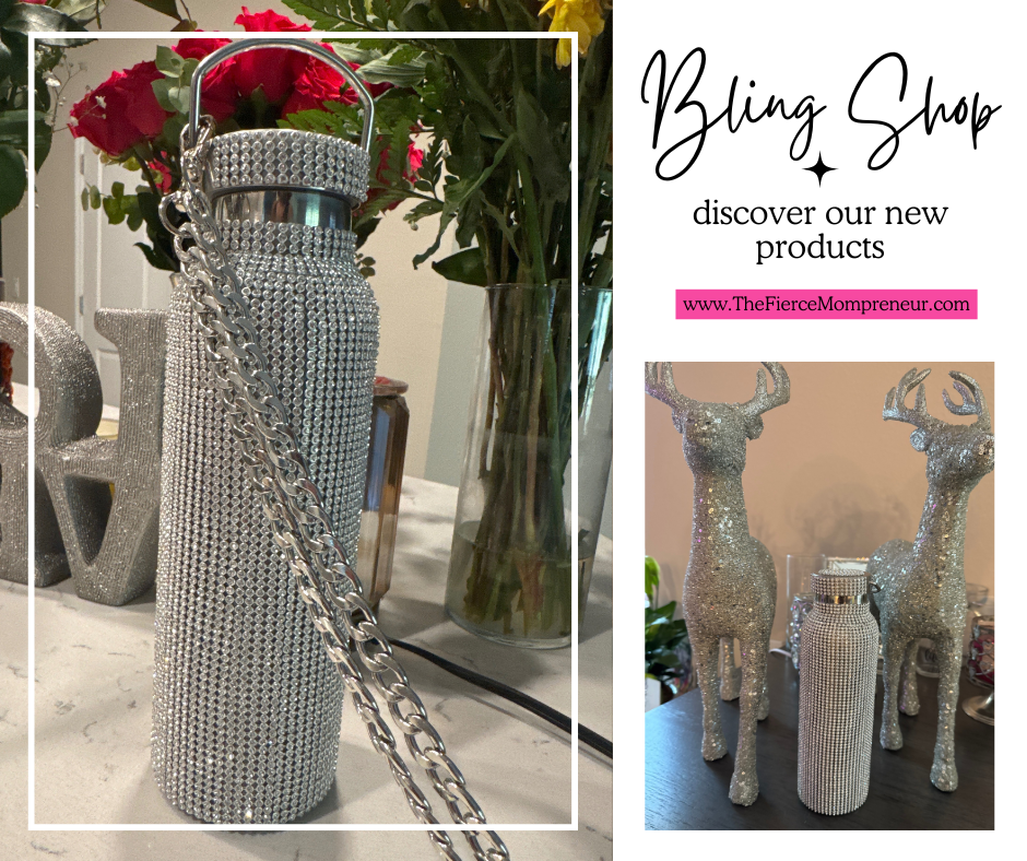 Pre-Order Fierce & Fabulous Bling Tumbler