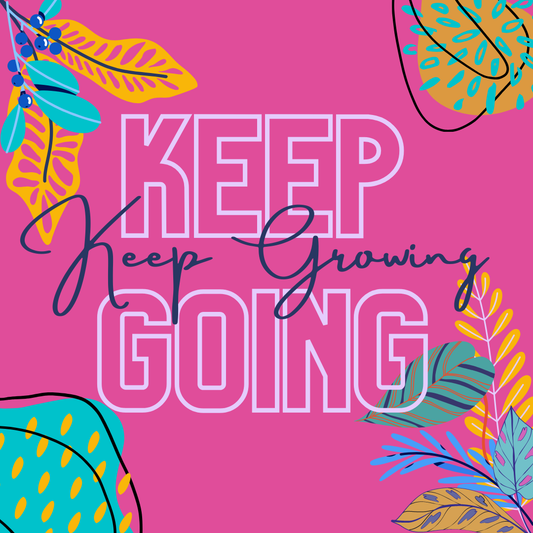 Keep going, do not give up!